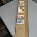 UNISHADES Cordless Bamboo Roman Shades for Windows, Blinds Size (32.5" W 64" H) Colour (Highfield Teak)