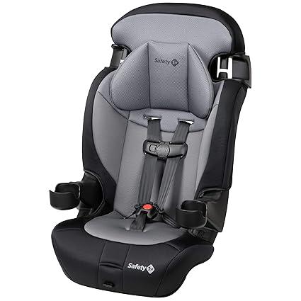 Safety 1st Grand 2‑in‑1 Booster Car Seat, Converts from High Back to Belt‑Positioning Booster, Seat for Kids 40–65 Pounds and Belt‑Positioning 40–100 Pounds, High Street, Date of Manufacture 06/2026