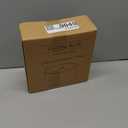 Lamp Shades Set of 1  8.7" Top x 8.7" Bottom x 7.9" Height  Fits E26, E14 & 11mm Adapters, Small White Lampshades  Easy Assembly (Ships Rolled Flat) (White - Pack of 1, Small)