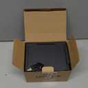 Uniclife 2 Pack Metal Donation Box for Fundraising, Suggestion Box with Slot and Lock, Black Ballot Boxes with Sign Holder, Storage Container for Voting Charity Tip Collection, 6.4" x 4.7" x 4"