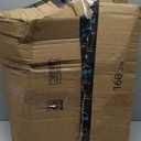 Red Christmas Tree, 5ft Collapsible Pop Up Tinsel Christmas Tree for Holiday Party Xmas Decor, Home Office Farmhouse Fireplace Decoration, Red-1