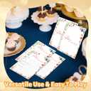 Bridal Shower Games, Wildflowers Wedding Games Card, Bridal Shower Bachelorette Engagement Party Ideas Supplies Decorations, Hilarious Advice for The Bride Game Cards for Guest, 25 Pack -09