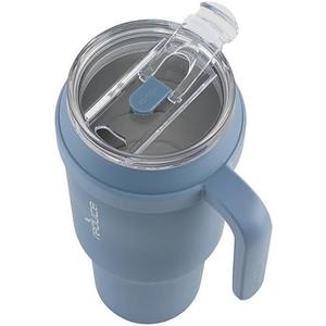REDUCE 50 oz Mug Tumbler with Handle & Straw - Stainless Steel with Sip-It-Your-Way Lid - Keeps Water Cold up to 50 Hours - SweatProof, Dishwasher Safe, BPA Free - Blue