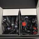 Govee Permanent Outdoor Lights 2, 100ft RGBIC Outdoor Lights with 72 LED Lights, IP67 Waterproof, 100 Scene Modes with 40lm White for Outdoor Decorations, Works with Alexa, Google Assistant, Black