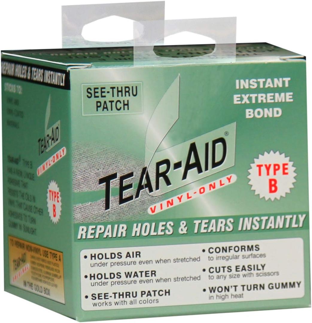 Tear-Aid Vinyl Repair Patch Kit