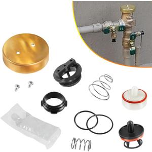 For Watts 800M4 Repair Kit 0887727 RK 800M4-T 1/2"-3/4" Pressure Vacuum Breaker Total Repair Kit, Fits 800M4 800M4-QT LF800M4 LF800M4-QT Pressure Vacuum Breaker 1/2 in to 3/4 in For Watts 800M4 Repair Kit 0887727 RK 800M4-T 1/2"-3/4" Pressure Vacuum Breaker Total Repair Kit, Fits 800M4 800M4-QT LF800M4 LF800M4-QT Pressure Vacuum Breaker 1/2 in to 3/4 in