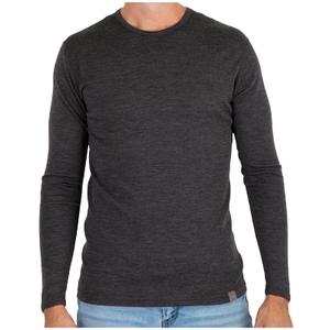 MERIWOOL Mens Base Layer - 100% Merino Wool Midweight Long Sleeve Thermal Shirt, M