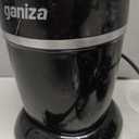 Ganiza Blender for Smoothies, 14 Pcs Smoothie Blender for Kitchen, Max 1300W Portable Blenders for Shakes Ice Crushing Grinding & More with 2 X 37 oz, 23 oz Cups, Perfect for Home & On - the - Go (Black)