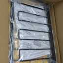 YYR Power Tool Organizer with Charging Station Wall Mount, Cordless Drill and Battery Holder for Garage Organization, Electric Tools Storage Rack Build in Surge Protection Power Strip - Yellow Shelf