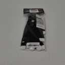 7 Colors Light Show LED Gloves Rave Light Finger Lighting Flashing Glow Mittens (Black)