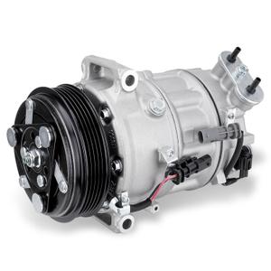 Air Conditioner AC Compressor Compatible with Chevy Equinox/GMC Terrain 2012-2015 2.4L, w/Two Plug, Replacement for AC System