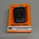 RAVEMEN FR500 Bike Front Light for Night Daytime Riding, Compatible with Garmin/Wahoo Computers, 6 Modes, Auto On/Off, Side Visible, USB-C Rechargeable & Output Bicycle Headlight for Road Urban Biking