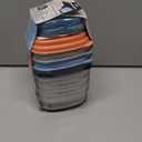 Fit & Fresh Stak Pak Set, 6 Piece, Plastic, New Multicolored