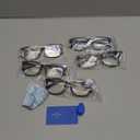 CCVOO +3.5 Mix & Match Reading Glasses for Women - Lightweight, Comfortable Fit, Clear Vision - Blue Light Blocking (*C2 Flower Mix)