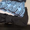 Zando Womens Tankini Swimsuits for Women 2025 Tummy Control Swimsuit Bathing Suit Top with Boyshorts Flowy Women' Swimwear (XX-Large, A03 Light Blue Stripe)