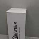 SINWEEK 2 Inch Gel Memory Foam Mattress Topper Ventilated Soft Pressure Relieve Mattress Pad, Breathable Bed Topper, CertiPUR-US Certified, Twin Size