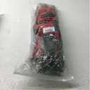 Hotop 6 Pcs Christmas Artificial Poinsettias Florals 19.6 Inch Large Christmas Poinsettia Decorations Red Green Christmas Flower Picks Stem for Christmas Tree Ornament Wreath DIY Xmas Party Decor