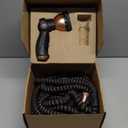 Pocket Hose 75 FT Copper Head Expandable Garden Hose with Pocket Pivot, No Tangles, AS SEEN ON TV, 360 Swivel, Tri-Tex Tubing, Force Field Jacket, Lead-Free, No-Kink, Anti-Burst w/APT