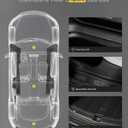 3W Full Set Door Sill Protector for Tesla Model 3 Hignland 2024-2026 2027