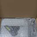 ENVYCLOUD CD Player Portable with Dual Stereo Speakers, Rechargeable Portable CD Player with Bluetooth for Home with Headphones, Support CD/AUX/USB, White