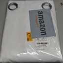 NICETOWN 100% Blackout Curtains & Drapes - Total Privacy Thermal Efficiency Backdrop for Bedroom Room Divider Vertical Blind Living Room Patio Sliding Glass Door, Wide 100 x Long 84 inch, Pure White