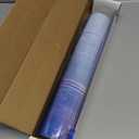 Kpop Music Theme Birthday Backdrop Purple Backdrop Musical Note Star Disco Prom Decorations Kpop Fans Birthday Party Decorations(7x5ft)