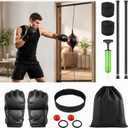 Doorway Punching Bag, No-Drill Double End Bag, Boxing Trainin
Fits 27.6-47.2 in Door Frames, Adjustable Steel Bars, Includes Double End Bag, Speed Training Balls, Gloves, Hand Wraps, Pump