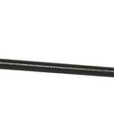 Slatwall Cymbal Arm Wall Mounted Display Hanger with Rubber Head for 10/13,5 Inch Cymbals, Black Coated Iron Frame with Butterfly Nut and Hi-Hat Pad