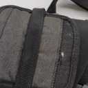 CURMIO Sewing Machine Carrying Case for Most Standard Sewing Machine, Universal Travel Tote Bag with 2 Removable Transparent Zipper Pouches for Sewing Supplies, Black (Patented Design)