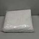 Amazon Basics Waterproof Breathable Mattress Protector, Full Size, 18 inch Deep, Machine Washable, White