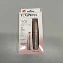 Finishing Touch Flawless Facial Hair Remover for Women, Rose Gold Face Razor with LED Light, Recyclable Packaging (Rose Gold)