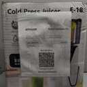 Juicer Machines, 3-in-1 Cold Press Juicer with 6.5" Extra Large Chute, 100oz Large Capacity, AC Motor, Makes Juice, Nut Milk & Sorbet, Bright White