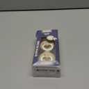 Bibs Pacifiers Color Collection, Set of 2 BPA-Free Latex Pacifiers Made in Europe, Round Nipple Baby Pacifier. (18+ Month (Pack of 2), Vanilla Night)