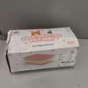 Self Warming Cat Bed Self Heating Cat Dog Mat 29.1 x 18.9 inch Extra Warm Thermal Pet Pad for Indoor Outdoor Pets with Removable Cover Non-Slip Bottom Washable (A-Light Gray)