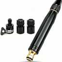 New Jet Nozzle Power Washer for Garden Hose, Garden Hose Nozzle High Pressure Powerful Cleaning Spray Evenly, High Pressure Hose Nozzle for Car Washing (A) (C)