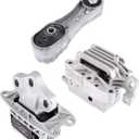 3PCS Engine Motor & Transmission Mount Set Compatible with 2016-2022 Mini Cooper Clubman Countryman X1 X2 M235i 228i 1.5L 2.0L Replace 10122 10139 10126 for Automatic & Manual Trans