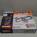 Slot Car Race Track Sets for Boys Kids,Battery or Electric Race Car Track with 4 High-Speed Slot Cars and 2 Hand Controllers,Dual Racing Game Lap Counter Circular Overpass Track Toys Age 6 7 8-12