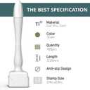 Derma Stamp for Hair & Beard Micro-exfoliating Tool Dermastamp for Women and Men