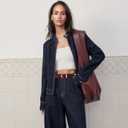 HOTWILL Women Belt for Jeans Dress Pants Fashion Gold Buckle Ladies Faux Leather Waist Belt (Large: 33"-36" (Pant 12-14))