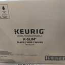 Keurig K-Slim Single Serve K-Cup Pod Coffee Maker, Multistream Technology, 3 Brew Sizes, Slim and Sleek Design, 46oz Removable Reservoir, Black