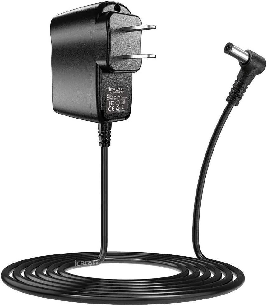 6V AC Power Adapter for iTouch-Less Automatic Sensor Trash Cans 2.5 to 23 Gallon, 6.6Ft Long Power Cord Supply for Stainless Steel Trash Can NX SX MX RX HX RS RE, ACNXSX