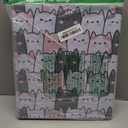 3 Ring Binder Cute Cats Kittens 1.5" Round Ring Binders View Binder with 200 Sheet for Kids School Supplies Women Men Office, 1 Pack