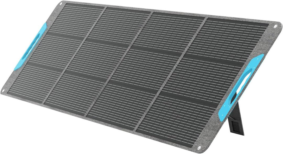 Renogy 200 Watt Solar Panel, N-Type 200W Portable Solar Panels w/Kickstands, Foladable 25% High Efficiency Solar Charger for Power Station, USB-A&Type-C Output, for Camping, RV, SUV, Off-Grid Outdoor