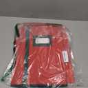 VoMii Large Christmas Figurine Storage Box & Nutcracker Storage Container Up To 8 Holiday Figurines,ornament Decor Organizer Storage Box ,15-Inch Red