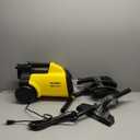 Eureka 3670M Canister Cleaner, Lightweight Powerful Vacuum for Carpets and Hard floors, w/ 5bags,Yellow (3670M with 5 bags, Yellow)