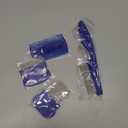 4 Pack Flea Lice Comb, Stainless Steel Dog Cat Grooming Combs with Rounded Teeth, Double Sided Professional Pet Tear Stain Remover, Dematting Tool for Small, Medium & Large Pets