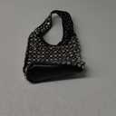 Y2k 90s Crescent Hobo Bags Women Trendy Studded PU Leather Shoulder Crossbody Purse Punk Underarm Satchels Tote Handbag
