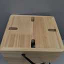 IN HAPPY Candle Warmer Lamp with Timer,Bedroom Home Decor Dimmable Wax Melt Warmer for Scented Wax with 2Pcs 50w Bulbs,Perfect for Jar Candles,Birthday Gifts for Women Mom (Wood)