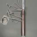 Conair Double Ceramic 1 -Inch Long Barrel Curling Iron, 1-Inch Barrel Creates Loose Curls, Hair Curler for Use on Medium & Long Hair, White/Rose Gold