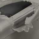 AOSKY Roller Window Shades Blackout Blinds for Windows Cordless Bedroom Shade Room Darkening Shades Door Blinds with Thermal Insulated Easy to Install for HomeOfficeBathroom W23xL72 Grey